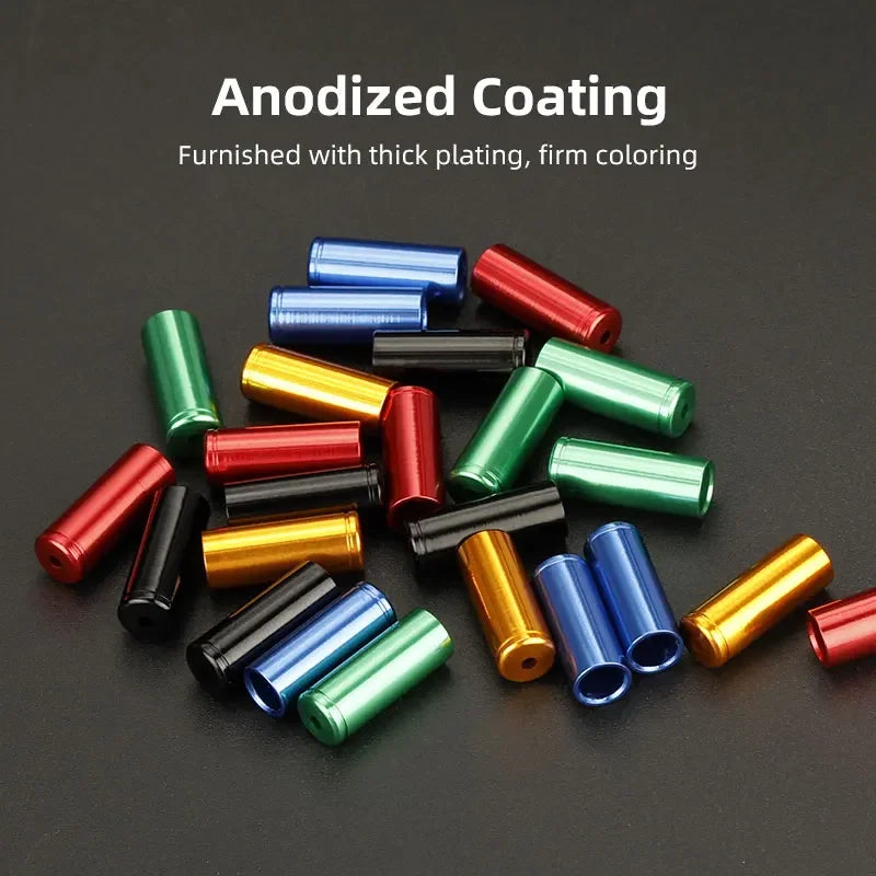 5mm Alloy Bicycle Brake Cable End Cap &ndash; Durable CNC-Machined Protection