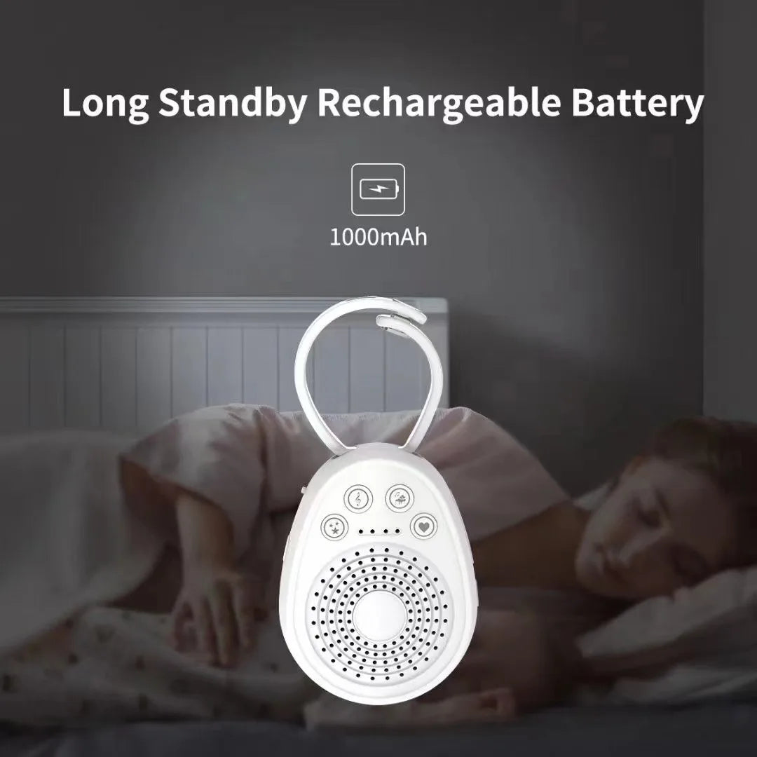 Portable Baby White Noise Machine &ndash; 20 Soothing Sounds