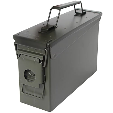 Ammo 30 Cal Metal Ammo Can - Waterproof Storage Box