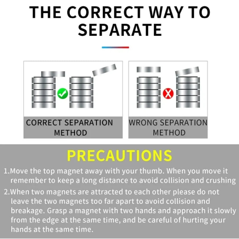 Super Powerful Magnets - Strong Disc Magnets for Various Uses