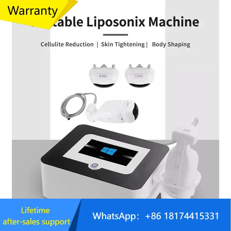 CE Přenosný Liposonix Nástroj na Zeštíhlení Těla Masér na Celulitidu