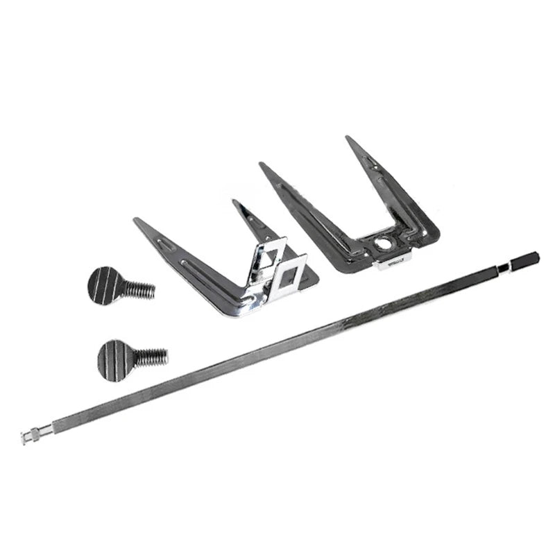 Kemei Stainless Steel Rotating Chicken Roaster Fork for Grills