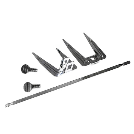Kemei Stainless Steel Rotating Chicken Roaster Fork for Grills