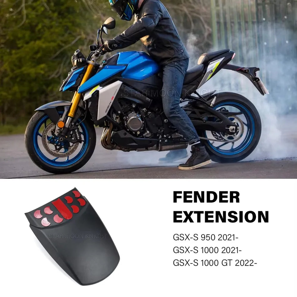 Extensão de Guarda-lamas Suzuki GSX-S Prolongador do Para-lamas Dianteiro Protetor contra Salpicos para GSX-S1000, GSX-S950, GSX-S1000 GT