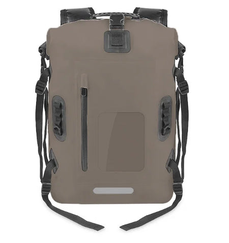 30L Waterproof Dry Bag Camping Backpack &ndash; Leakproof Coffee / 30 - 40L
