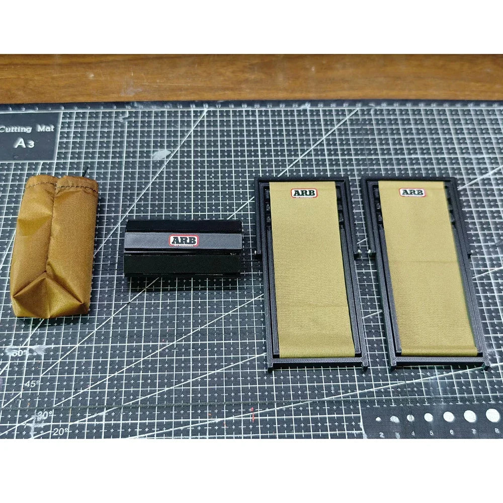 Simulated Camping Table Folding Chair Set &ndash; RC Car Decor 1Set