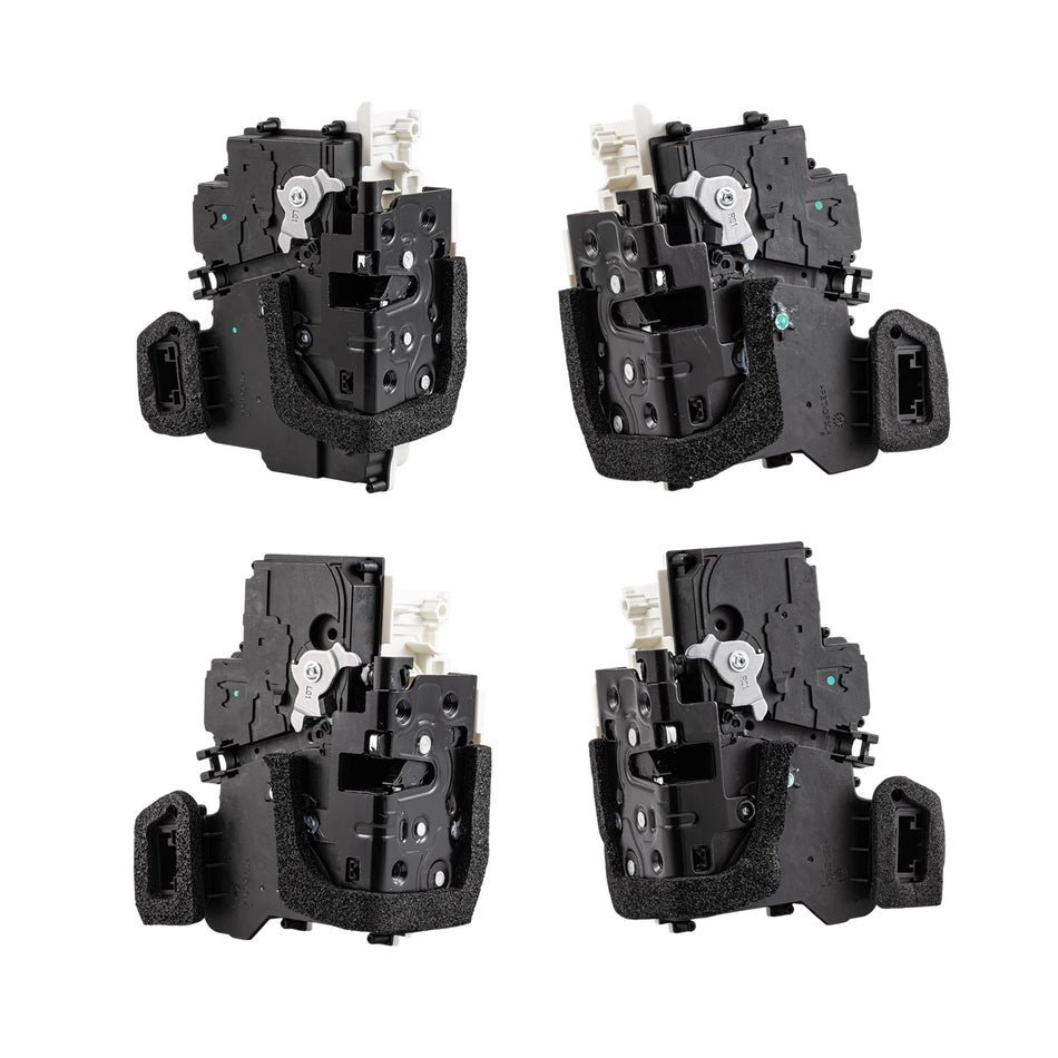 Door Lock Actuator Set for Audi A6 C8 A7 Q8 Front Left Right Rear Premium Replacement for Central Locking System