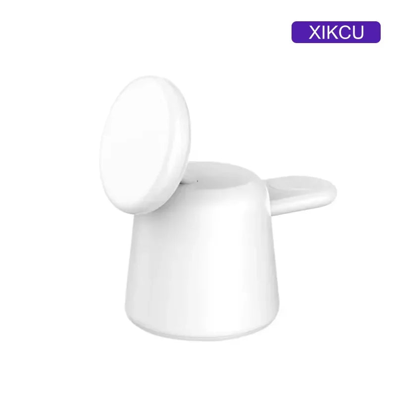 MagSafe 3 In 1 Charger Stand &ndash; Fast 15W 3 In 1 Charging White