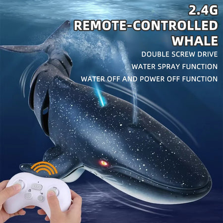 Remote Control Whale Shark Boat for Kids Age 8-12
