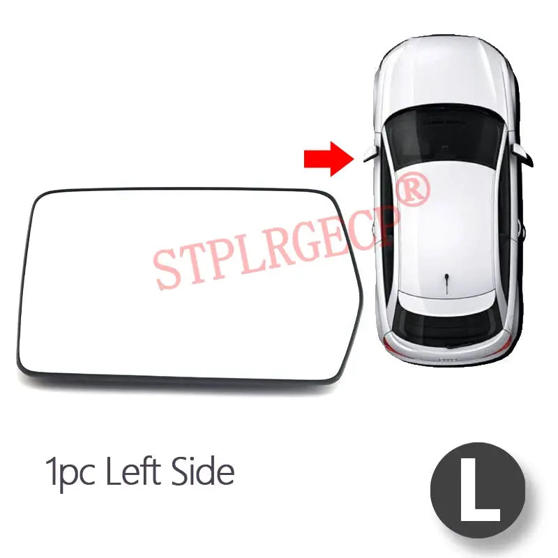 Driver Rearview Side Mirror Lens Door Wing Mirrors Glass with Heating Parts Accessories for Ford F150 F-150 US Version 2004-2010 by InterCyprus Trading Ltd