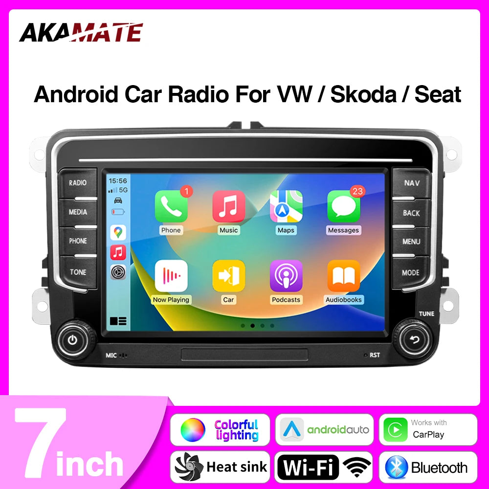 7inch Android 13.0 Car Radio &ndash; WiFi Bluetooth Stereo