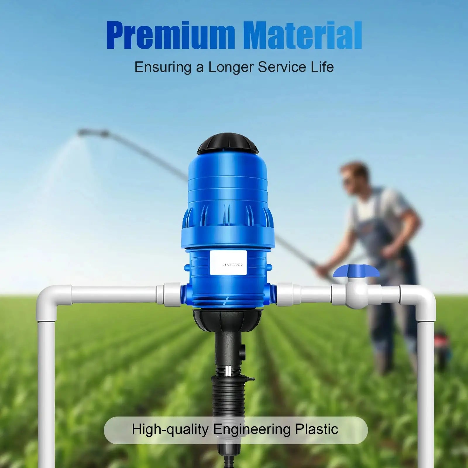 Fertilizer Injector For Drip &ndash; Water Powered Dispenser