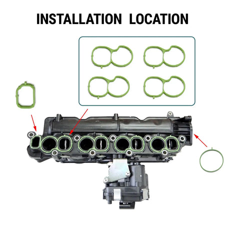 PIKBUK Swirl Flap For OPEL VAUXHALL CHEVROLET 2.0 CDTI SAAB 1.9 2.0 TTID Replacement Replair Kit With Gasket by InterCyprus Trading Ltd