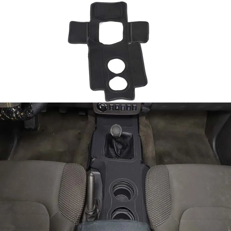 Adesivo Preto para Tampa do Console Central Nissan Frontier 2013 2021