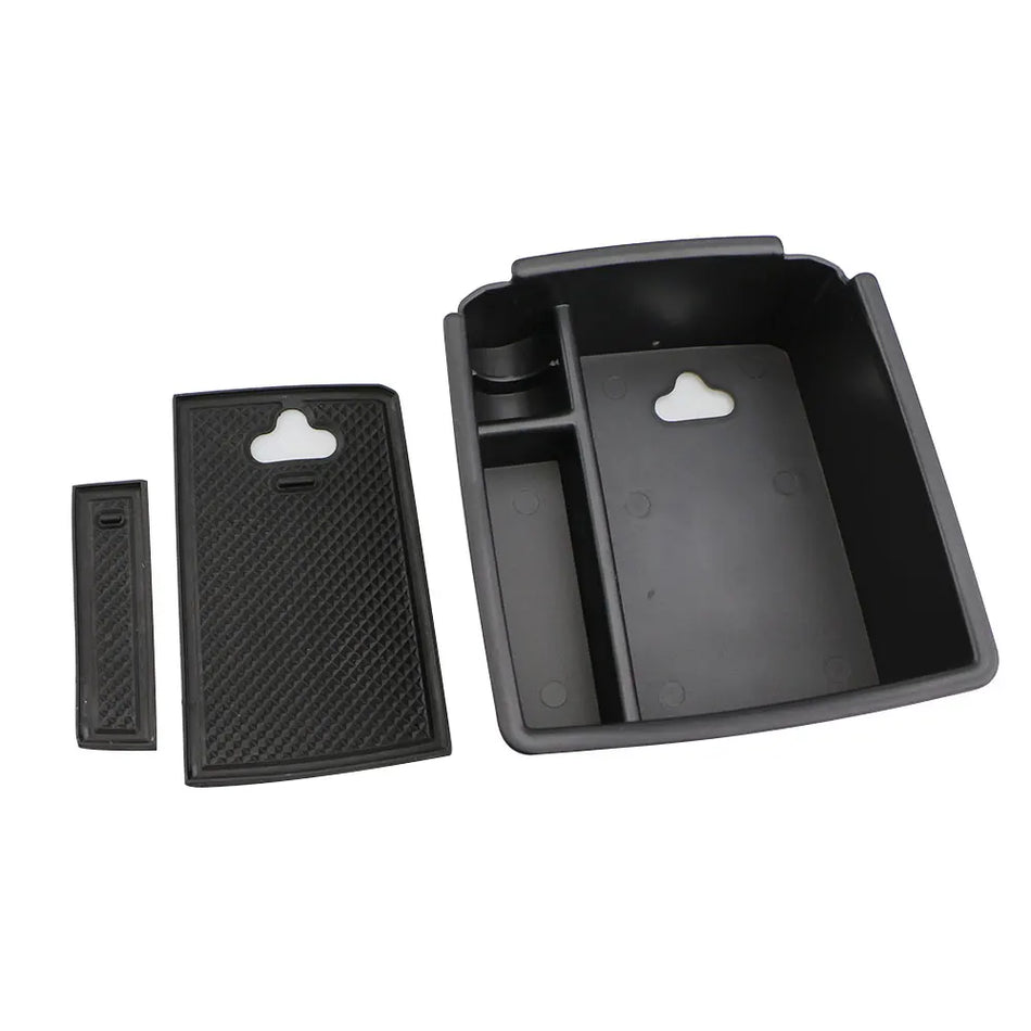 VW Tiguan MK2 Center Console Organizer Tray Armrest Storage ABS Plastic