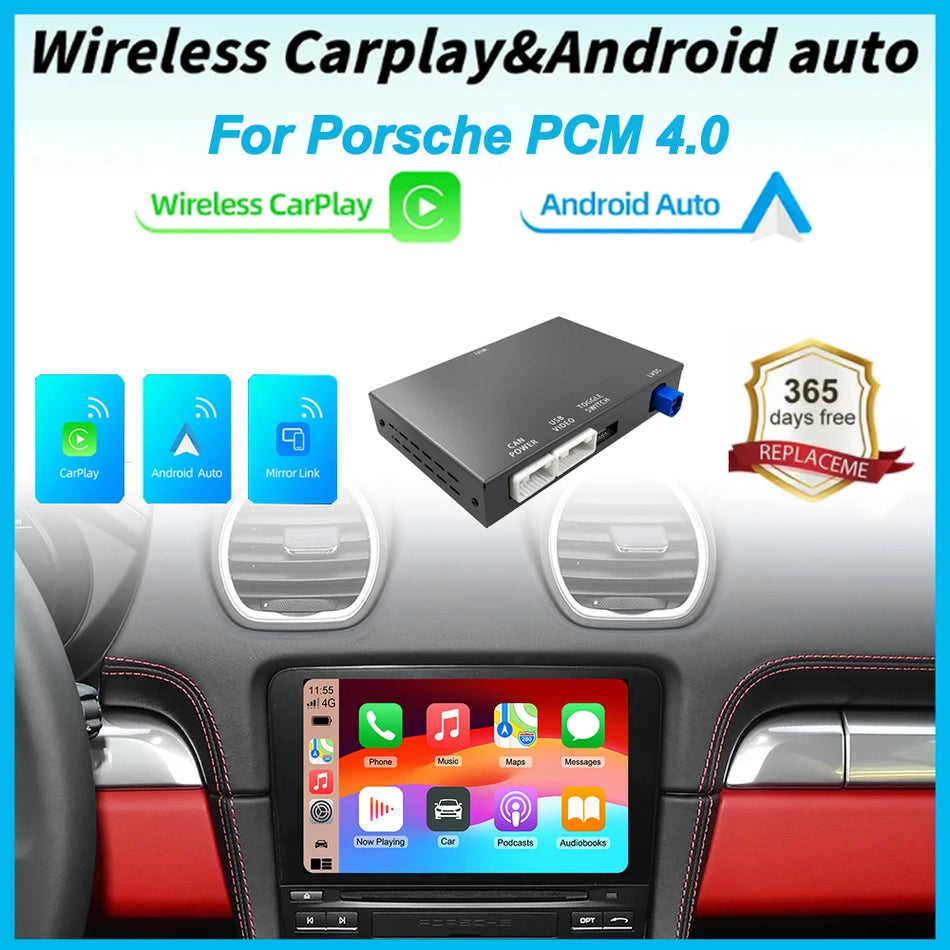Porsche Cayenne Macan 911 Wireless CarPlay for PCM 4.0, 7 Inch Screen