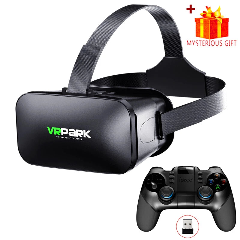 AyeBeau VRpark 3D Virtual Reality Headset for Smartphones With Remote C / CHINA