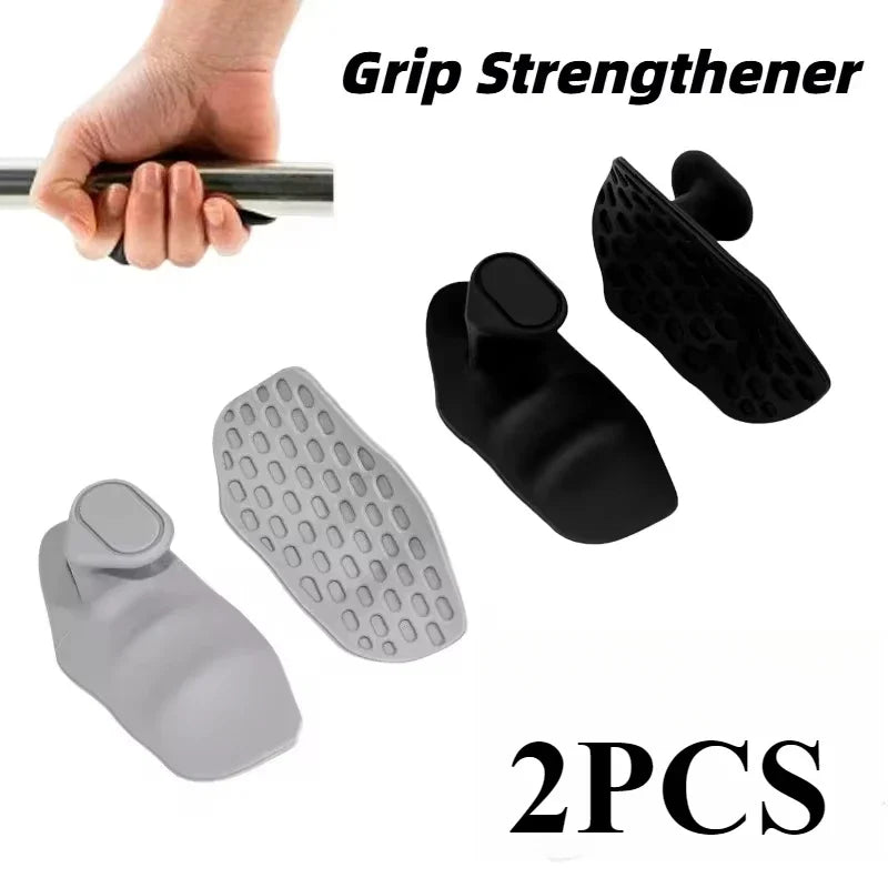2Pcs Grip Strengthener Fingerless Weight Lifting Gloves for Bodybuilding &amp; Fitness