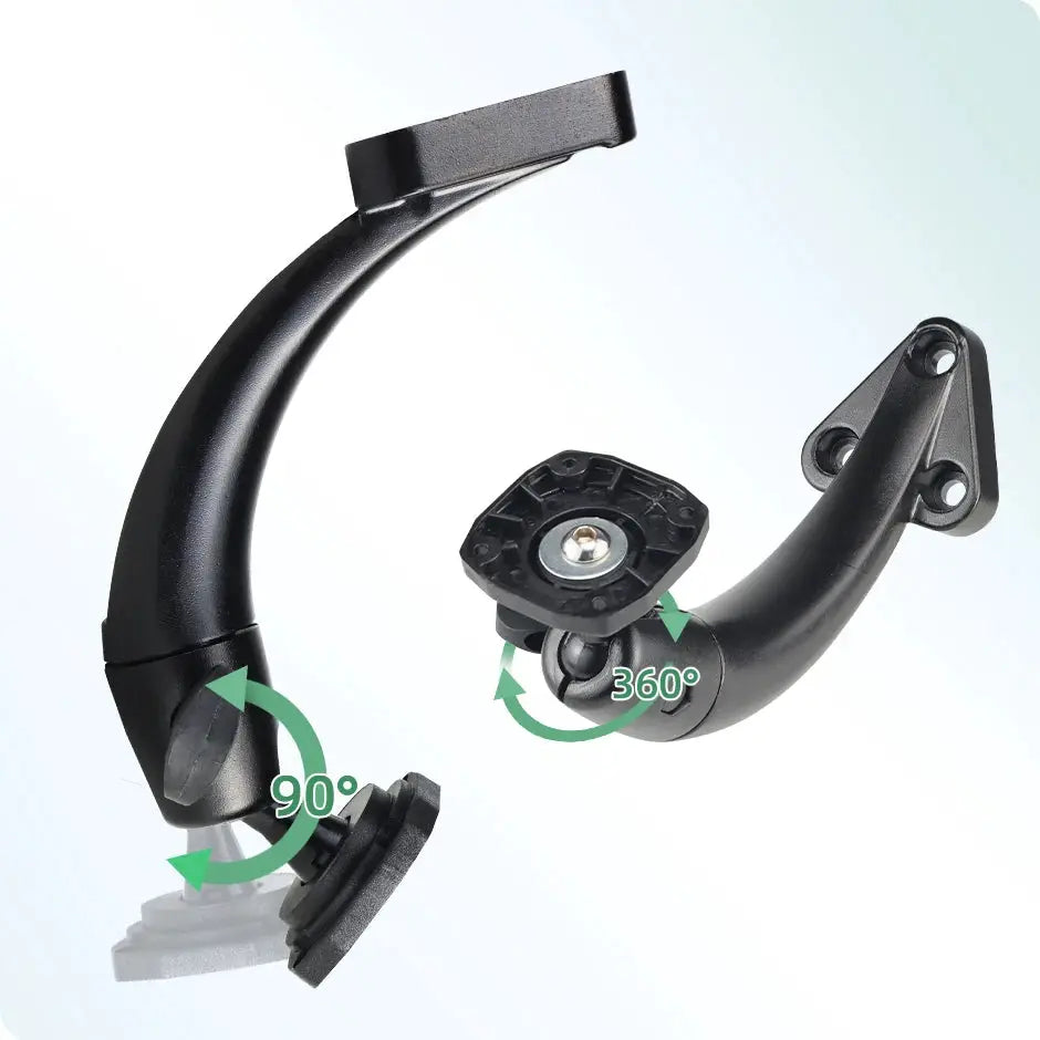 GreenYi Car 360° Fixed Curved Iron Bracket for Car Desktop 7inch 8inch 9inch 10inch Monitor by InterCyprus Trading Ltd