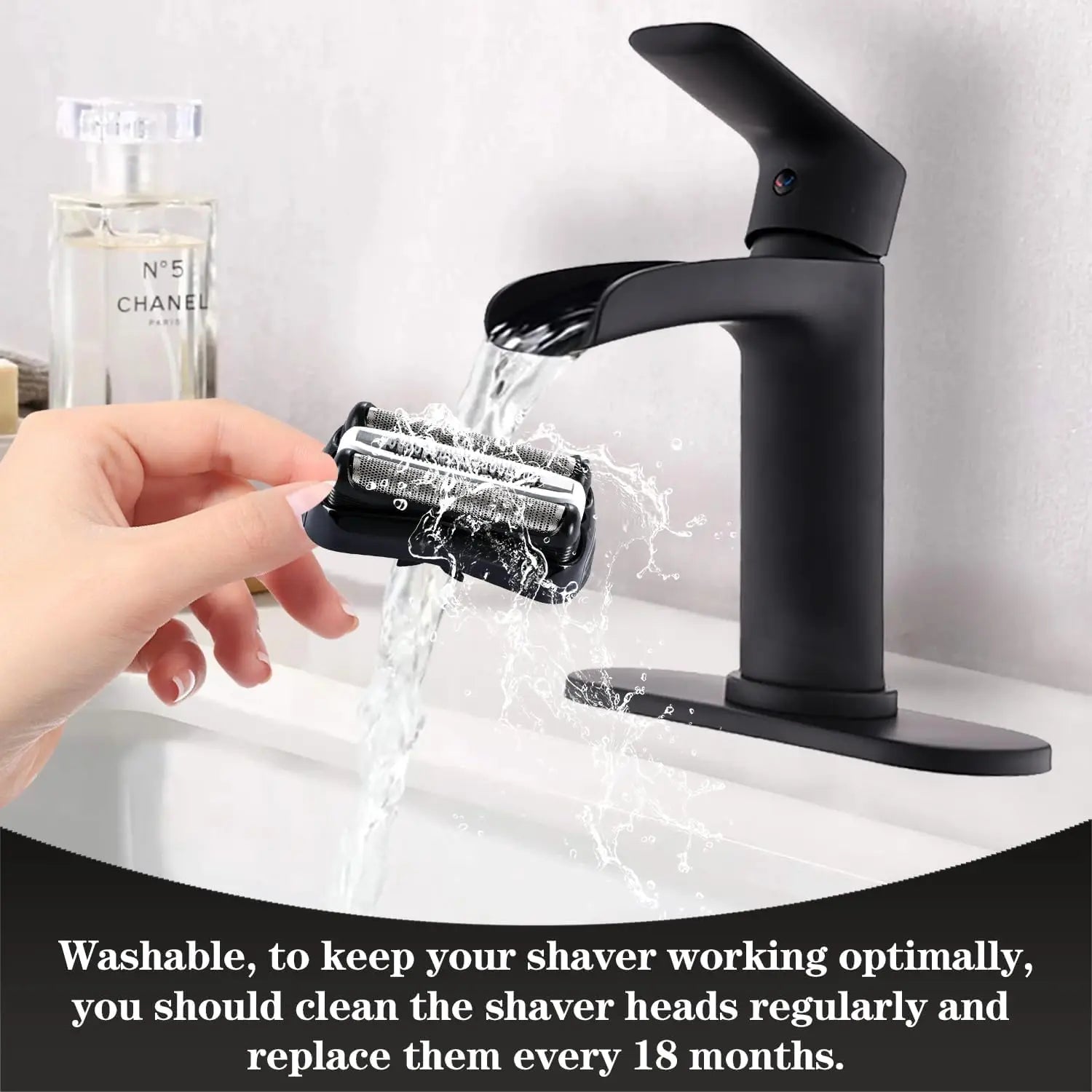 YUKU 32B Replacement Shaver Head for Braun Series 3 Models