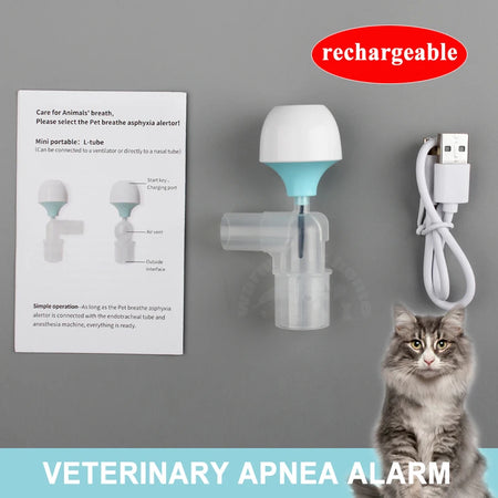 Rechargeable Veterinary Apnoea Alarm &ndash; Pet Breathing Alert