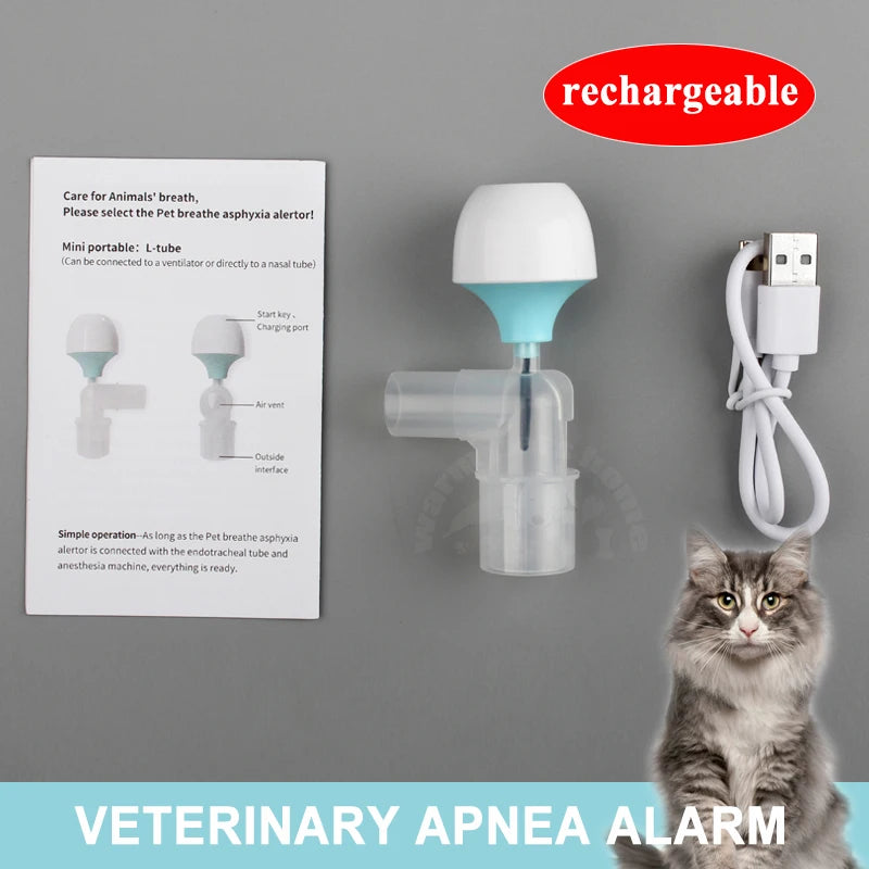 Rechargeable Veterinary Apnoea Alarm &ndash; Pet Breathing Alert