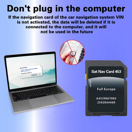 A4539067004 16GB SD Card For Smart 453 &ndash; Europe Maps