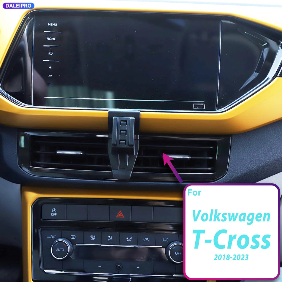 Auto telefonihoidja alus 66W laadimisega Volkswagen T-Cross jaoks