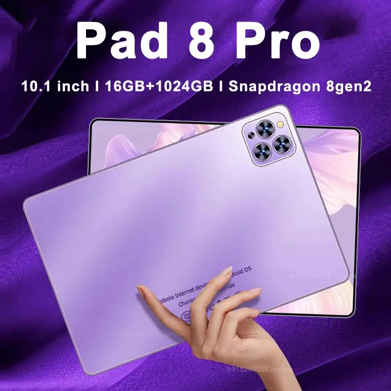 Original Pad 8 Pro Tablet 10.1 inch Android 13 Global Snapdragon 8gen2 ...