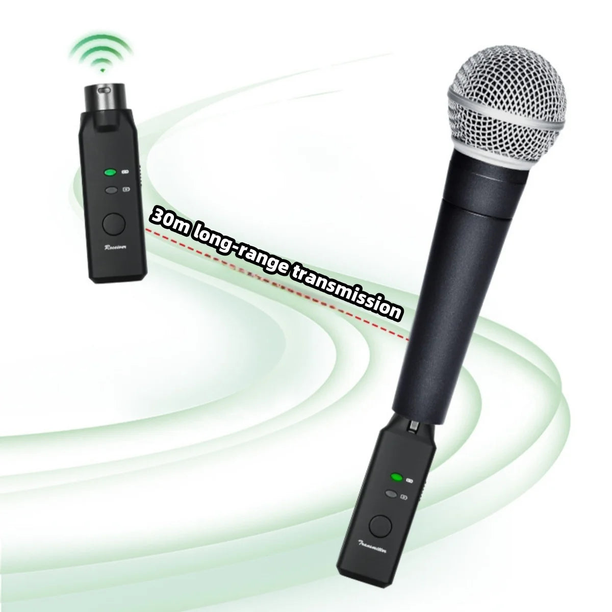 M-VAVE WP-7 Wireless Microphone &ndash; Ultra Low Latency