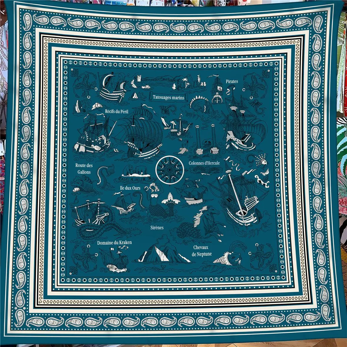 130cm Winter Keep Warm Scarf &ndash; Luxurious Silk Cashmere Blend 2413005-3