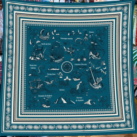 130cm Winter Keep Warm Scarf &ndash; Luxurious Silk Cashmere Blend 2413005-3