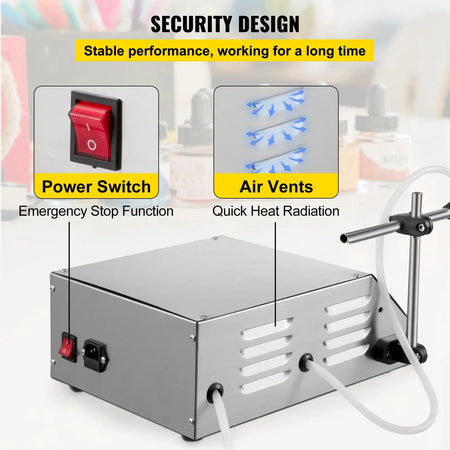 Digital Liquid Filling Machine 5 To 3500 Ml