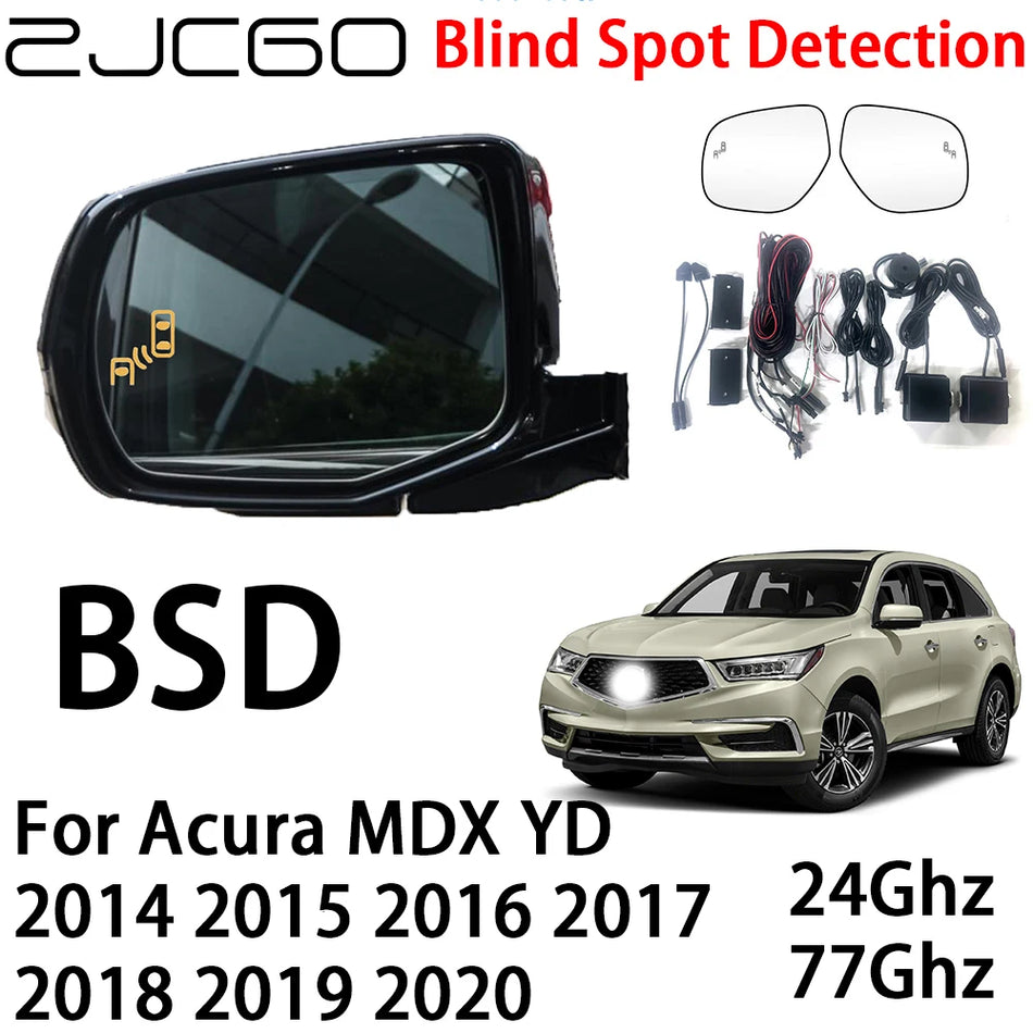 Système d'avertissement radar Acura MDX YD avec détection d'angle mort