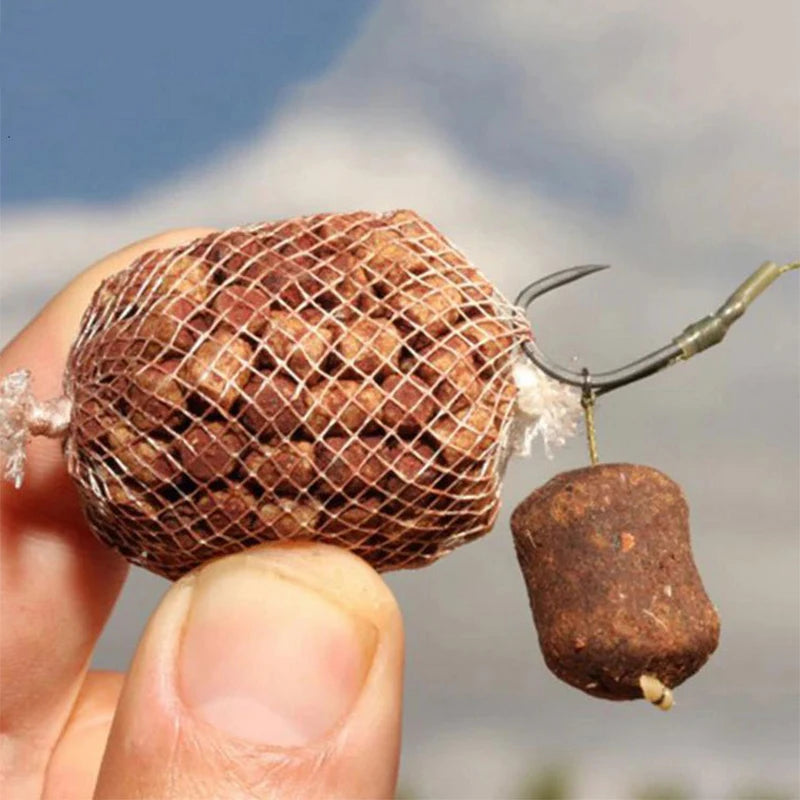 PVA Mesh Water Soluble Fishing Net - Eco-Friendly Refill Bags for Trap &amp; Lure