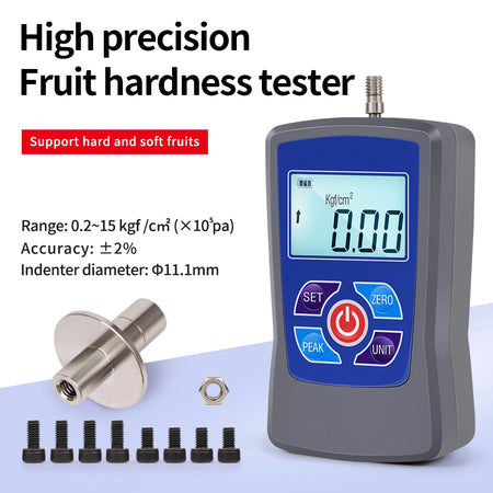 GY-M30/M15 Fruit Hardness Tester &ndash; Wide Range 0.2 to 30 Kgf GY-M15 0.2-15