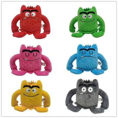 Color Monster Emotion Plush Toy - 15cm Cute Stuffed Doll for Kids