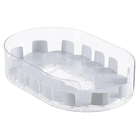 360 Rotating Refrigerator Storage Box Multifunctional Spice Organizer Simple Drink Tray for Kitchen Countertop by InterCyprus Trading Ltd