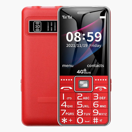 Mafam Elderly Phone Big Button &ndash; Long Battery Life Red