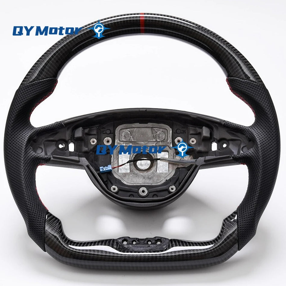 Volan Mercedes-Benz AMG A45 z resničnim karbonskim vlaknom, perforirana usnja