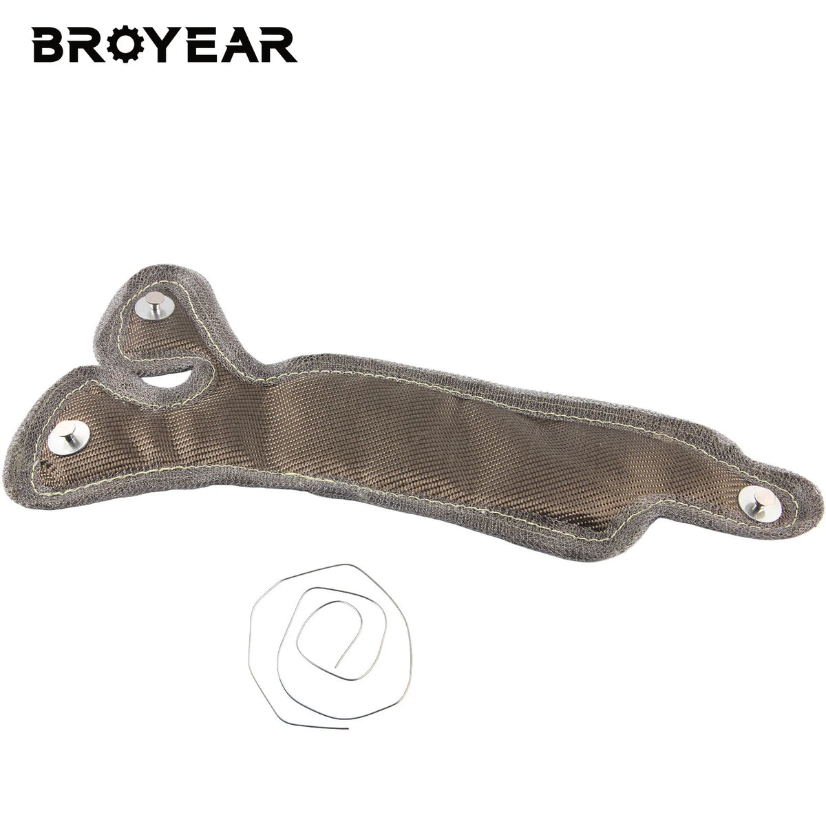 Titanium Basalt Fiber Turbo Blanket For Honda Civic 1.5T 2016+ by InterCyprus Trading Ltd