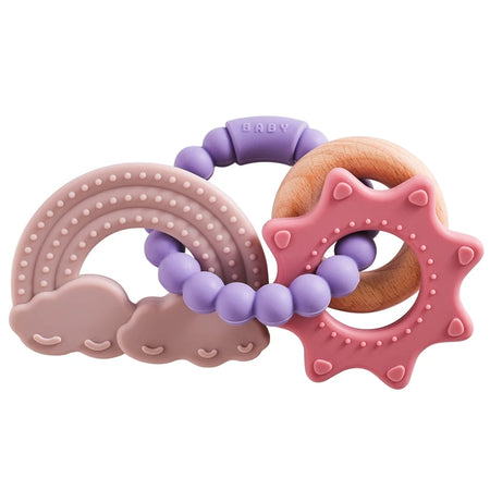 Silicone Animal Teether Ring for Babies 3