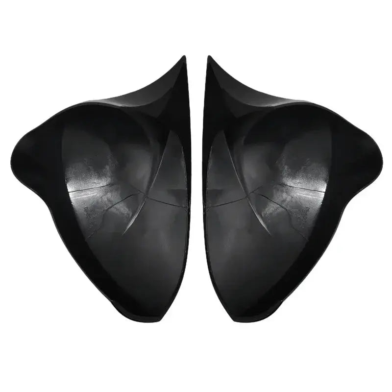 Mirror Cover Piano Black Exterior Accessories For Seat Ibiza 2008 - 2017 ABS Material by InterCyprus Trading Ltd