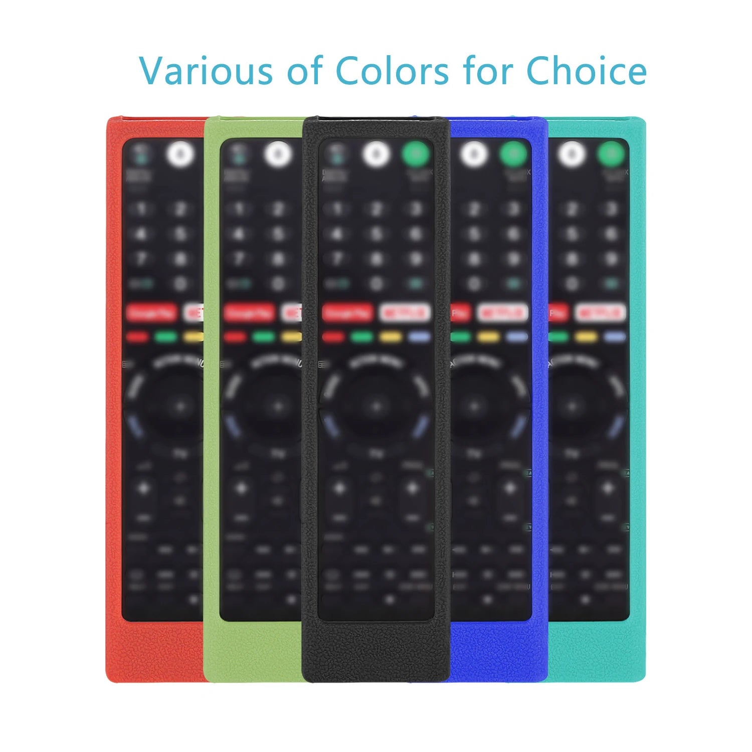Silicone TV Remote Covers for Sony - Shockproof &amp; Luminous