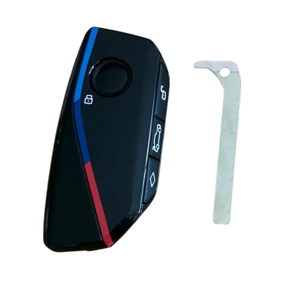 Car 4Buttons Key Shell Remote Key Case Shell Fob For 2022-2024 BMW I7 X7 G07 LCI IX I20 X1 U11 7 Series G70 G09 XM U06 G81 M3 by InterCyprus Trading Ltd