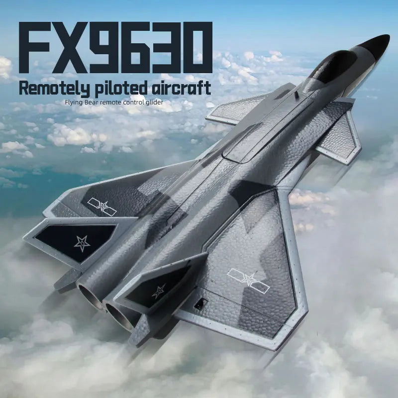 FX9630 J20 RC Plane - Anti-Collision Soft Rubber Head Glider