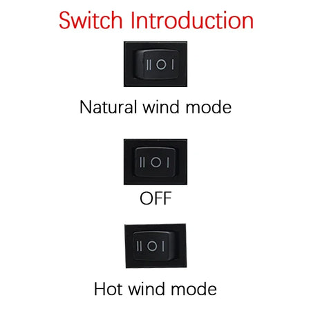 Lithium Warm Air Blower Heater &ndash; Hot And Cold Dual Mode