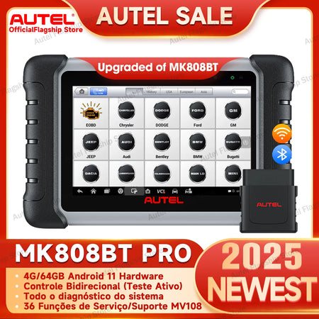 Autel MaxiCOM MK808BT Pro - All System Diagnostics Plus MK808BT / Mexico