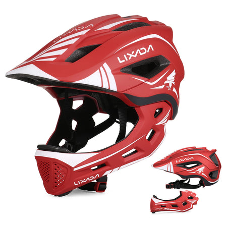 Kids Detachable Full Face Helmet &ndash; Full Face Protection