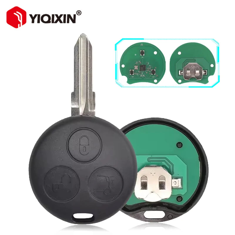 Mercedes Benz Smart Fortwo 450 Remote Key with Uncut Blade